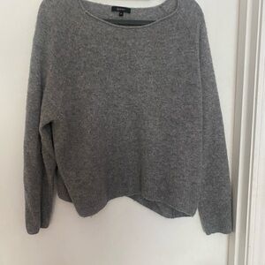 Quince Mongolian cashmere boatneck Gray Sweater